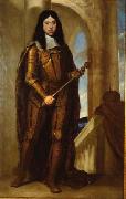 Kaiser Leopold I. (1640-1705) im Kranungsharnisch CAGNACCI, Guido